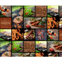 Motiv-Fotokarton 49,5 x 68 cm Barbecue