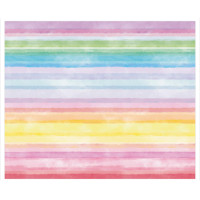 Motiv-Fotokarton in Pastell – Regenbogen Streifen