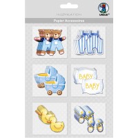 Papier Accessoires "Baby" Jungen