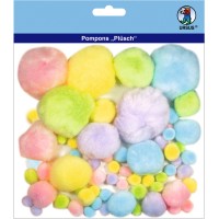 Pompons "Plüsch" Mix 1