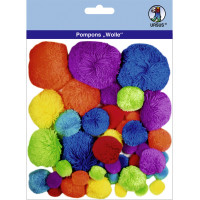 Pompons "Wolle" Mix 2