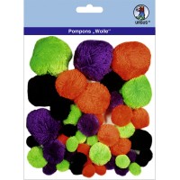 Pompons "Wolle" Mix 8