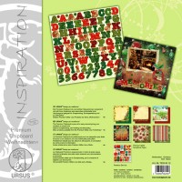 Premium Chipboard "Weihnachten" - 5 Blatt