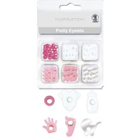 Pretty Eyelets "Baby Girl" 2-4 mm