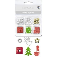 Pretty Eyelets "Weihnachten" 2-4 mm