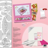 Scrapbooking auf Keilrahmen "Girl" - Set