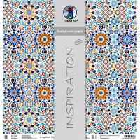 Scrapbooking Papier "Arabesque" - 25 Blatt