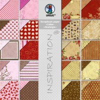 Scrapbooking Papier "Liebe & Nostalgie" - 25 Blatt