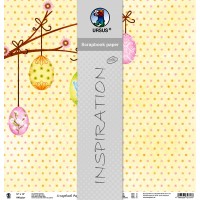 Scrapbooking Papier "Ostern" - 25 Blatt