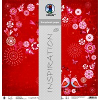 Scrapbooking Papier "Passion" - 25 Blatt