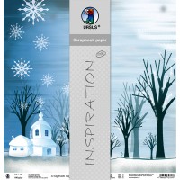 Scrapbooking Papier "Winter" - 25 Blatt