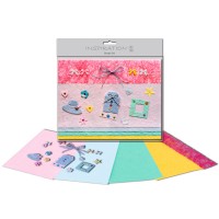 Scrapbooking-Set rosa