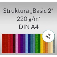 Struktura "Basic 2" DIN A4 - 25 Blatt