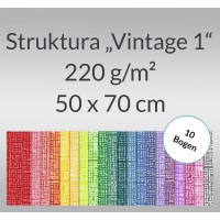 Struktura "Vintage 1" 50 x 70 cm - 10 Bogen