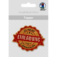 Topper "Young Spirit" Einladung Kommunion - Motiv 14