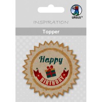 Topper "Young Spirit" Happy Birthday 2 - Motiv 07