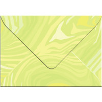 Transparentpapier-Kuverts "Quirl" 115 g/qm hellgrün - 5 Stück