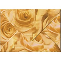 Transparentpapier-Kuverts "Rosen" 115 g/qm apricose - 5 Stück