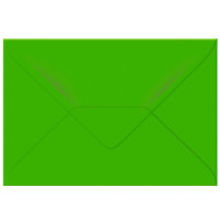 Transparentpapier-Kuverts "Uni" 115 g/qm grasgrün - 5 Stück