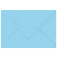 Transparentpapier-Kuverts "Uni" 115 g/qm hellblau - 5 Stück
