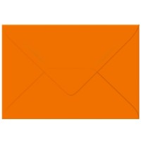 Transparentpapier-Kuverts "Uni" 115 g/qm orange - 5 Stück