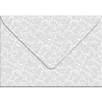 Transparentpapier-Kuverts "White Line" 115 g/qm Orient - 5 Stück