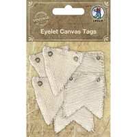 Wimpel & Fähnchen "Canvas Tags" mit Eyelets