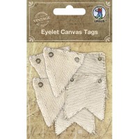 Wimpel & Fähnchen "Canvas Tags" mit Eyelets