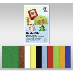 Bastelfilz 150 g/qm 45 cm x 5 m - 1 Rolle