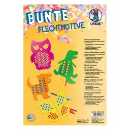 Bastelset Bunte Flechtmotive