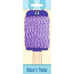 Baumwollgarn Baker's Twine violett