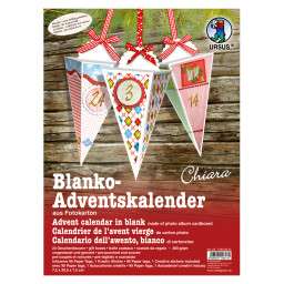 Blanko-Adventskalender 
