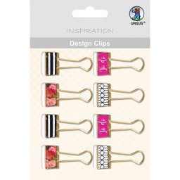 Design Clips - Passion, 8 Stück sortiert