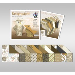 Designpapier Faltblätter 