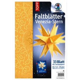 Faltblätter Venezia-Stern 