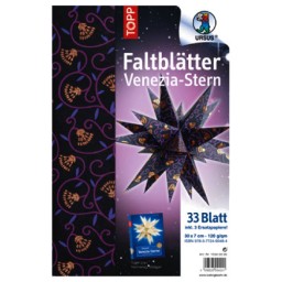 Faltblätter Venezia-Stern 