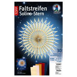 Faltstreifen Solino-Stern 