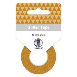 Glitter Tape bronze, selbstklebend