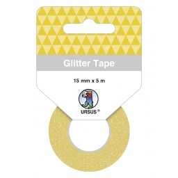 Glitter Tape gold, selbstklebend