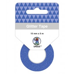 Glitter Tape königsblau, selbstklebend