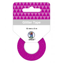 Glitter Tape pink, selbstklebend