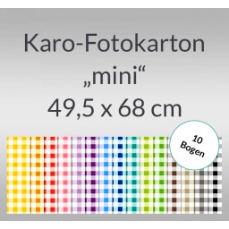 Karo-Fotokarton 