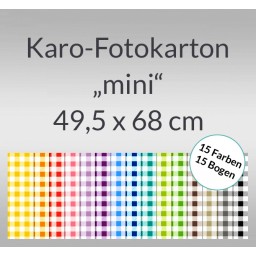 Karo-Fotokarton 