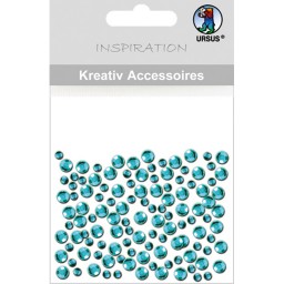 Kreativ Accessoires - Schmucksteine aqua