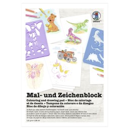 Mal-und Zeichenblock 120 g, DIN A4