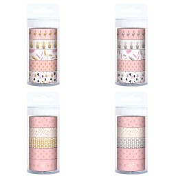 Masking Tape Design-Set - 5 Rollen