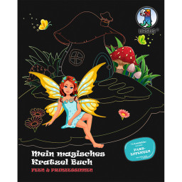 Mein magisches Kratzelbuch Feen & Prinzessinnen, Kratzbildern