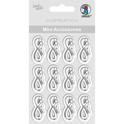 Mini Accessoires Infinity silber