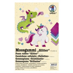 Moosgummi 2 mm 20 x 30 cm 