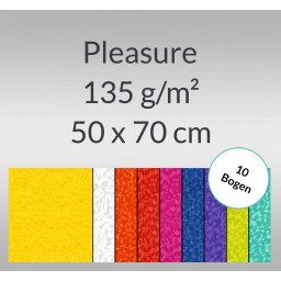 Pleasure 135 g/qm 50 x 70 cm - 10 Bogen